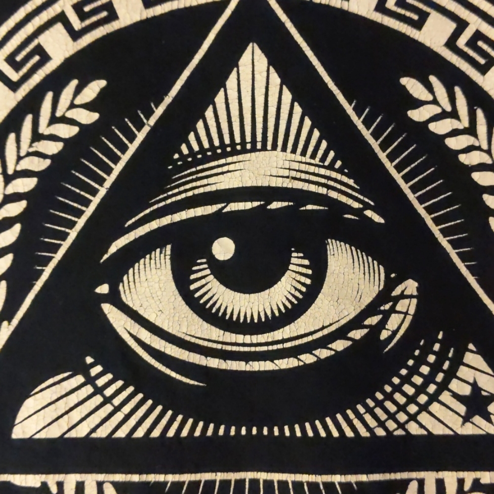 Hawk Brand All Seeing Eye Image T-shirt . Size XL - Picture 14 of 14